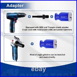 10pcs Diamond Core Bits Kit Hole Saw Cutting Discs Finger Bit for Tile Marble