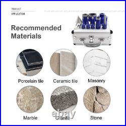 10pcs/Kit Diamond Drilling Core Hole Saw Chamfer Bits Beveling Porcelain Tile