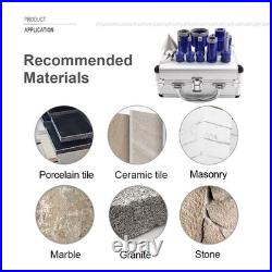 10pcs/box Diamond Drilling Core Bits Hole Saw Chamfer Milling Ceramic Porcealin