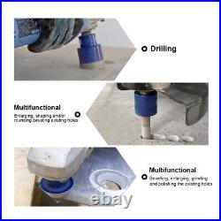 10pcs/kit Diamond Drilling Core Bits Hole Saw Tile Porcelain Marble Cone Drill