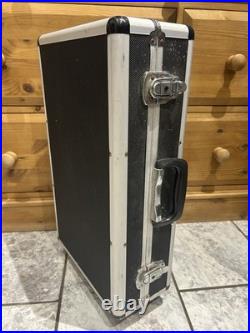 11piece core drill set in a lockable trolley with keys smaller drill is dented
