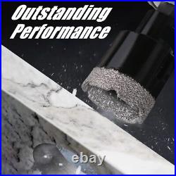 12PCS/Set M14 Drill Bit Diamond Dry Hole Saw Kit 6-68mm for Tile Marble Granite