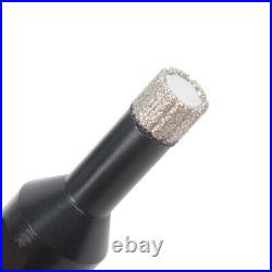 12PCS/Set M14 Drill Bit Diamond Dry Hole Saw Kit 6-68mm for Tile Marble Granite