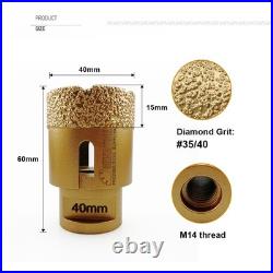 12pcs/Box Diamond Core Bits Set Chamfer Bit Hole Saw Cutter for Tile Granite