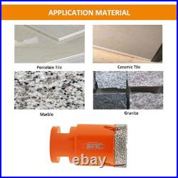 12pcs/Box Vacuum Brazed Diamond Core Bit Set Hole Saw Porcelain Tile Granite