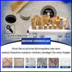 12pcs/Box Vacuum Brazed Diamond Core Bits Set Porcelain Tile Hole Saw for M14