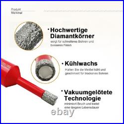 13pcs Diamond Drilling Core Bits Kit for Ceramic Tile Hole Saw Cutter M14 Thread