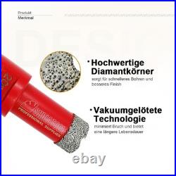 13pcs Diamond Drilling Core Bits Kit for Ceramic Tile Hole Saw Cutter M14 Thread