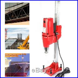 165mm max Diamond Core Drill Concrete Drilling Machine with Stand Wet/Dry 3300W UK