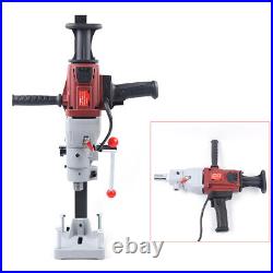 180mm Wet Diamond Concrete Core Drilling Machine With Stand Press Drill Stand Set