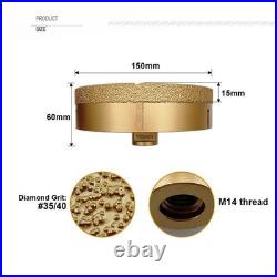 1pc 20mm-150mm Diamond Core Bits Drill Bit How Saw Cutter for Granite Tile M14