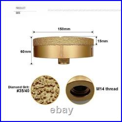 1pc 20mm-150mm Diamond Core Bits Drill Bit How Saw Cutter for Granite Tile M14