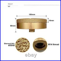 1pc 20mm-150mm Diamond Core Bits Drill Bit How Saw Cutter for Granite Tile M14