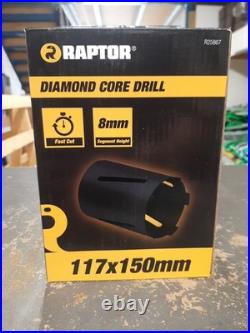 22 Diamond Core Drill Bits 117x150mm