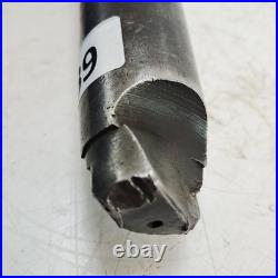 2 1/2 Core Drill, (63,5mm.) HSS, 4 Flute. 9.1/2 Flute. Used Damaged Tang