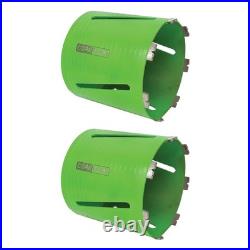 2pc CorePlus DCD162 Diamond Dry Core Drill Bit 162mm CORDCD162 Pack of 2