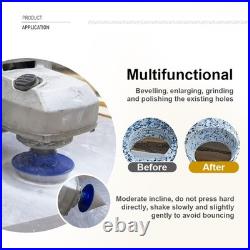 2pcs 75mm Diamond Drilling Core Bits Chamfering Finger Bit M14 for Angle Grinder