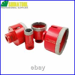 4pcs Diamond Core Drilling Bits M14 Drill Hole Saw for Porcelain Tile Marble