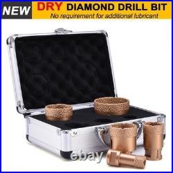 5-68mm M14 Diamond Hole Saw Core Drill Bit Dry Holesaw Cut Marble Granite Tile