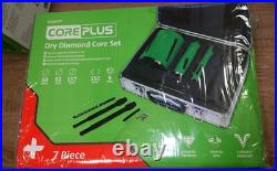7 Piece Diamond Dry Core Drill Bit Kit + 162mm Core bit separately