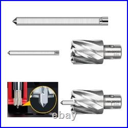 7pcs HSS Annular Cutter Core Drill Bit Set 12-22mm 19mm Weldon Shank for Metal