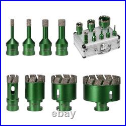 8Pcs 6-68mm M14 Diamond Core Drill Bit Set Tile Ceramic Marble Hole Saw Bit