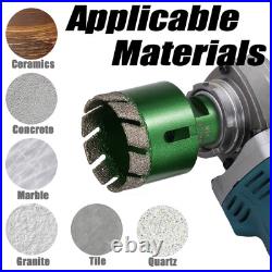 8Pcs 6-68mm M14 Diamond Core Drill Bit Set Tile Ceramic Marble Hole Saw Bit
