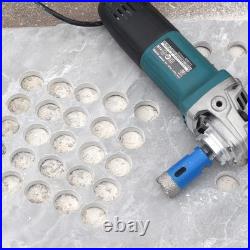 8Pcs M14 Brazed Diamond Core Bit Set Dry Holesaw for Tile Marble Granite Ceramic