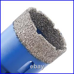 8Pcs M14 Diamond Core Drill Bit Set 6-68mm Dry Drill Bit for Marble Tile