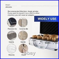 8pcs/box Diamond Core Drill Bit Set How Saw for Porcelain Tile Granite Marble
