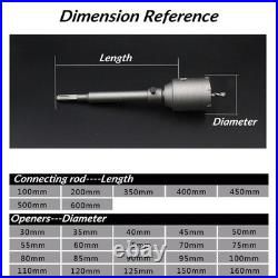 Amtech 30mm-160mm Core Drill Bit SDS TCT Concrete Masonry Brick Pilot Holesaw Amtech 30mm-160mm Core Drill Bit SDS TCT Concrete Masonry Brick Pilot Holesaw