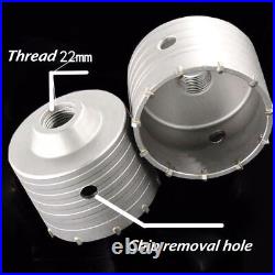 Amtech 30mm-160mm Core Drill Bit SDS TCT Concrete Masonry Brick Pilot Holesaw