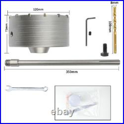Amtech 30mm-160mm Core Drill Bit SDS TCT Concrete Masonry Brick Pilot Holesaw