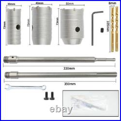Amtech 30mm-160mm Core Drill Bit SDS TCT Concrete Masonry Brick Pilot Holesaw Amtech 30mm-160mm Core Drill Bit SDS TCT Concrete Masonry Brick Pilot Holesaw