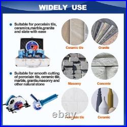 BRSCHNITT M14 Diamond Core Drill Bit Set Chamfer Bit Hole Saw Tile Ceramic