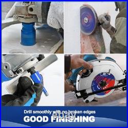 BRSCHNITT M14 Diamond Core Drill Bit Set Chamfer Bit Hole Saw Tile Ceramic