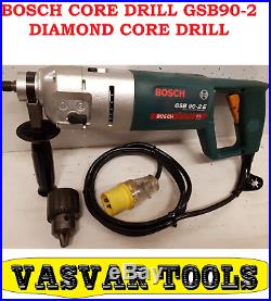 Bosch Diamond Core Drill GSB90-2 E DIAMOND CORE 1150W DRILL 110V 2 spd