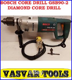 Bosch Diamond Core Drill GSB90-2 E DIAMOND CORE 1150W DRILL 110V 2 spd