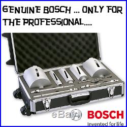 Bosch PRO Diamond Dry Core Cutter Set of 5 Plus Accessories G 1/2in 11 Piece PRO