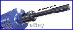 COMBO 2 & 3.5 Dry Diamond Core Drill Bit for Concrete with SDS Plus Adapter