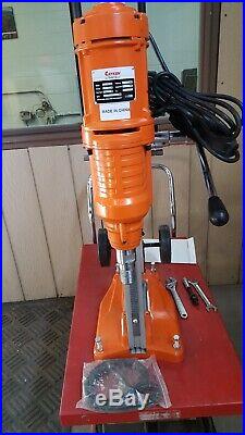Cayken 10 Diamond Core Drill Rig with 650F Adjustable Angle Vacuum Plate Stand