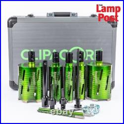 Clipacore QCXPP XPRESSCUT Pro Case Complete Core Drill Set Kit