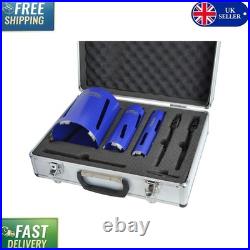 Compact FAIDCKIT7 Diamond Core Drill Kit Includes 7 Essential Sizes in Case