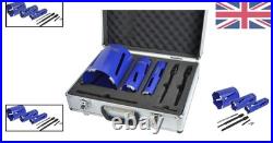 Compact FAIDCKIT7 Diamond Core Drill Kit Includes 7 Essential Sizes in Case