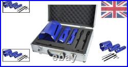 Complete 7 Piece Diamond Core Drill Kit Ideal for DIY and Professional Use