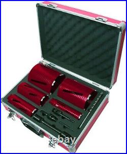 DART Red Ten 5 Piece Diamond Core Drill/Spiro Core Kit