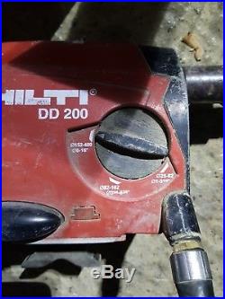 DD200 Diamond Core Drill Driling Wet Dry Coring 110 V
