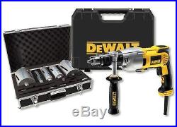 DEWALT D21570K Diamond Core Drill 240v C/W 11pc Diamond Core Set