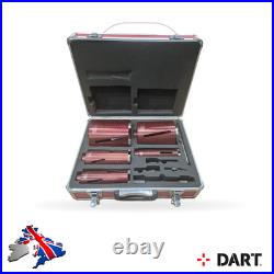 Dart Red Ten 10 Piece Dry Diamond Core Drill Bit Kit Set Adaptors Case BRAND NEW