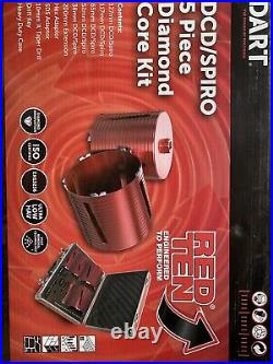 Dart Red Ten Dcd Spiro 5pc Diamond Core Kit DB00880